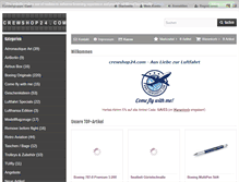 Tablet Screenshot of crewshop24.com